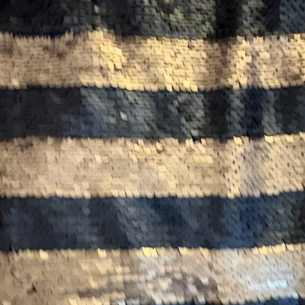 Gap girls xs 5t sequin mini dress striped glam girl